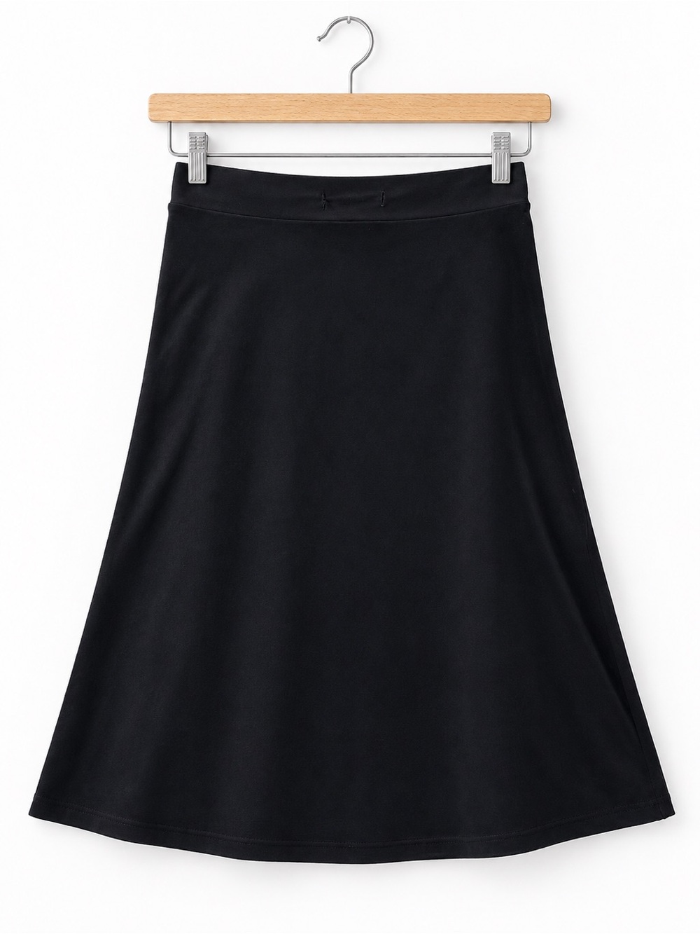 Black A-Line Women's Skirt